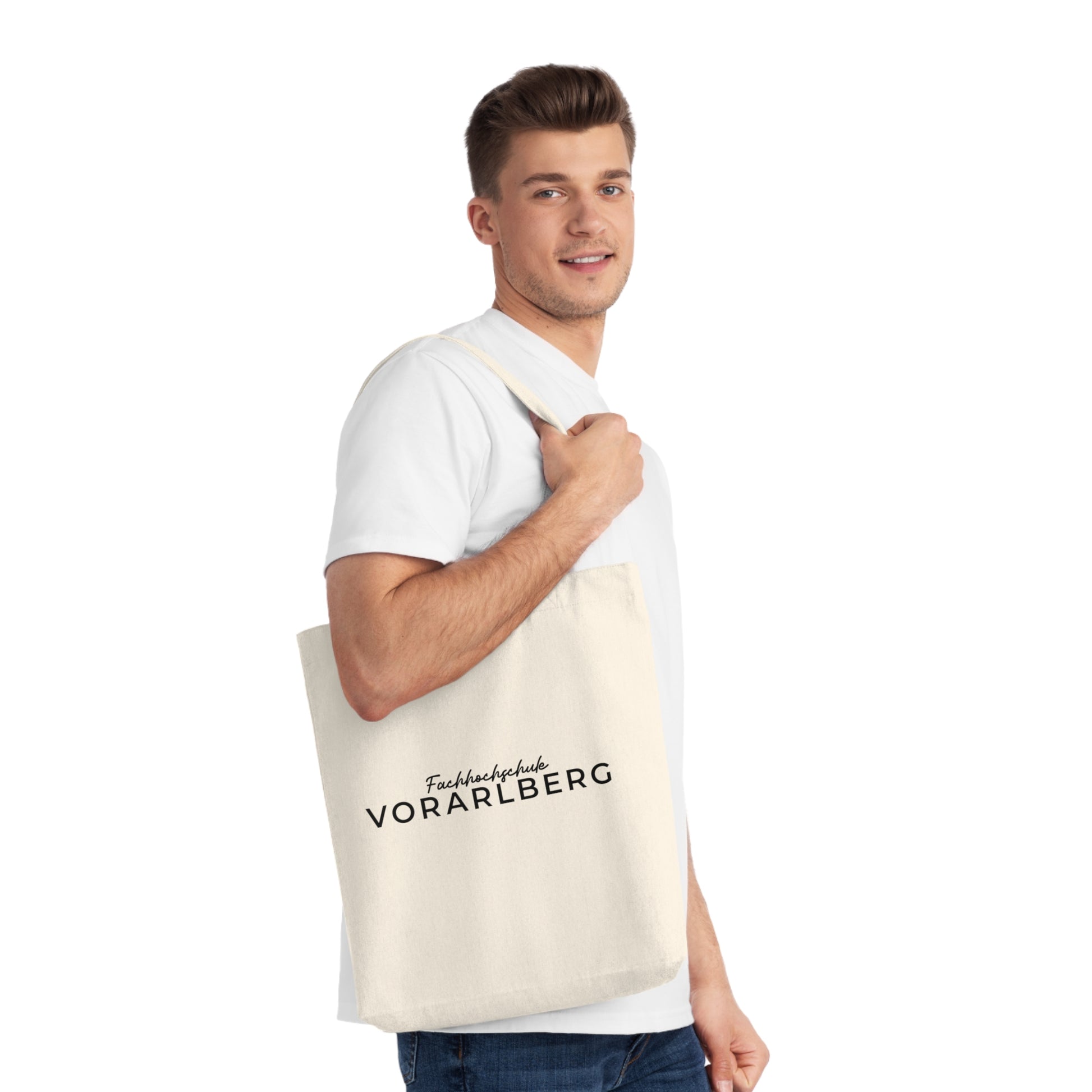 FH Vorarlberg Logo Stofftasche - Campus Gwand