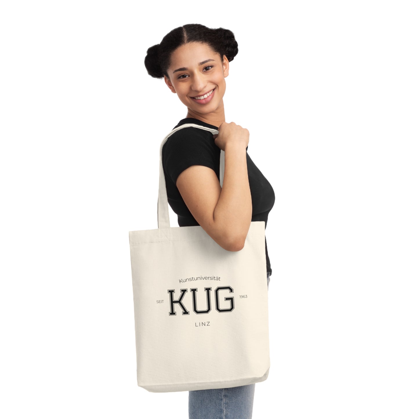 Kunstuni Graz Logo Stofftasche