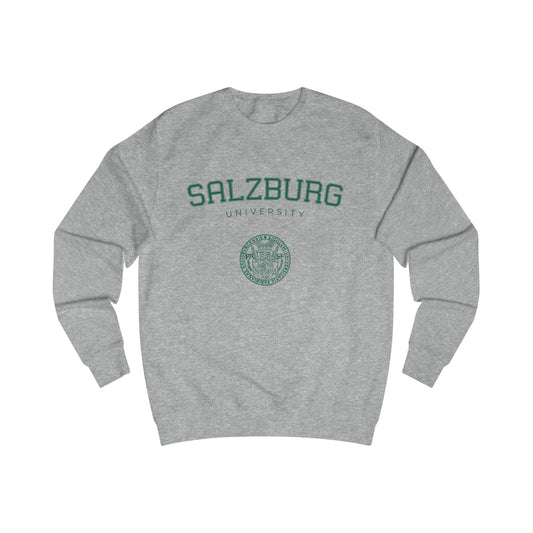 Uni Salzburg College Logo Sweater Grau