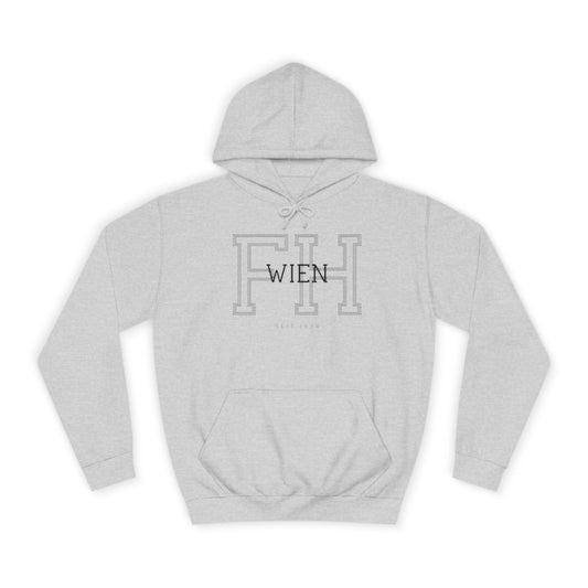 FH Wien College Hoodie Grau