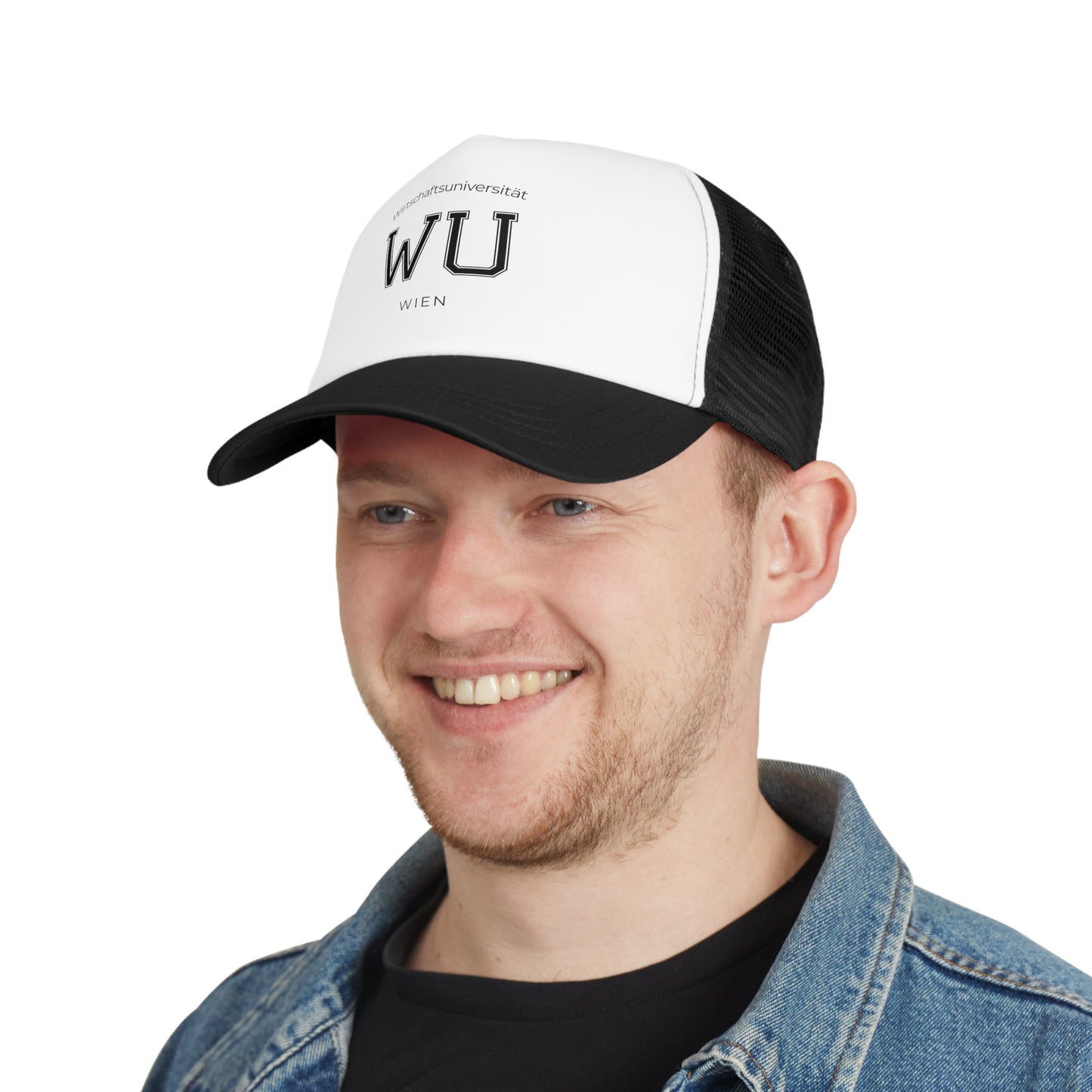WU Wien College Logo Mesh Cap