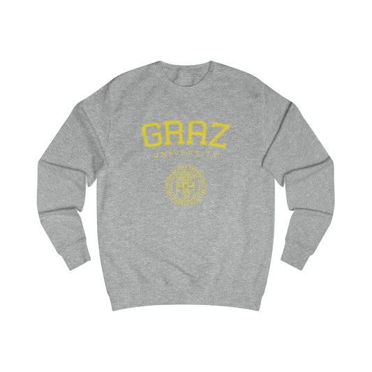 Uni Graz College Logo Sweater Grau