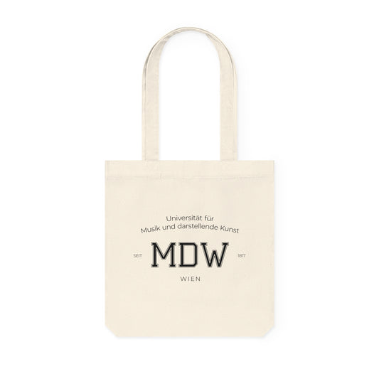 mdw Wien Logo Stofftasche