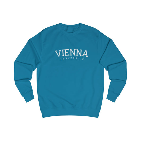 Uni Wien College Logo Sweater Blau
