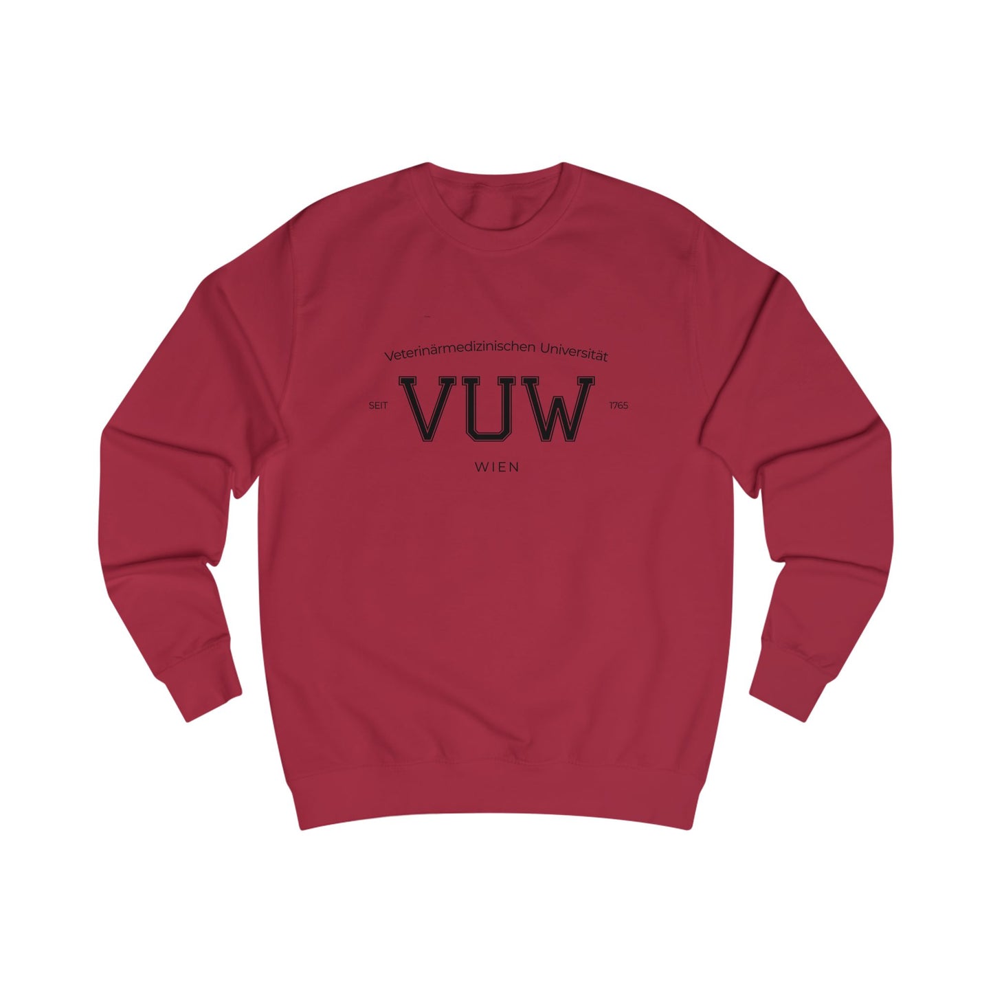 VetMed Uni Wien College Sweatshirt Rot