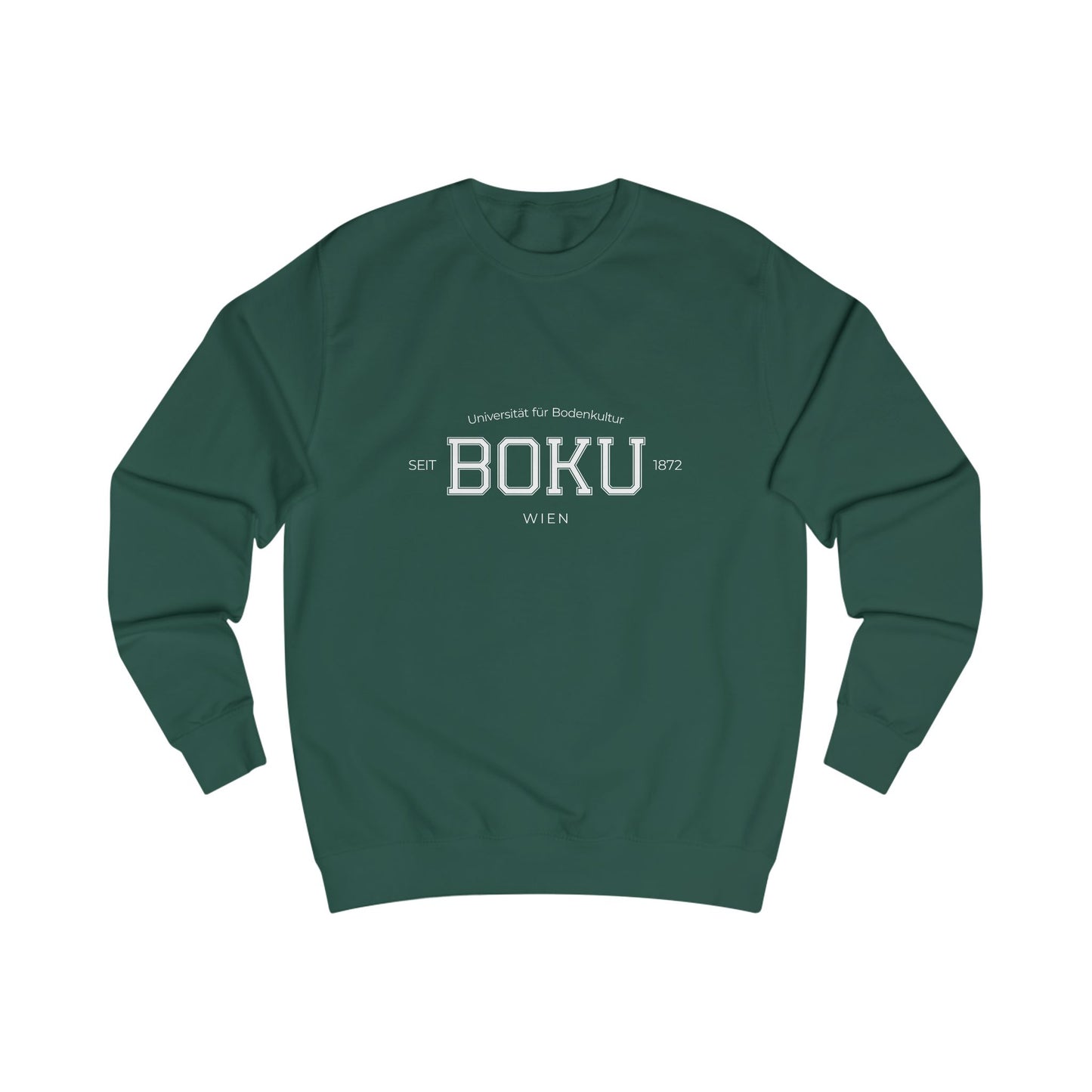 BOKU Wien College Sweater Grün - Campus Gwand