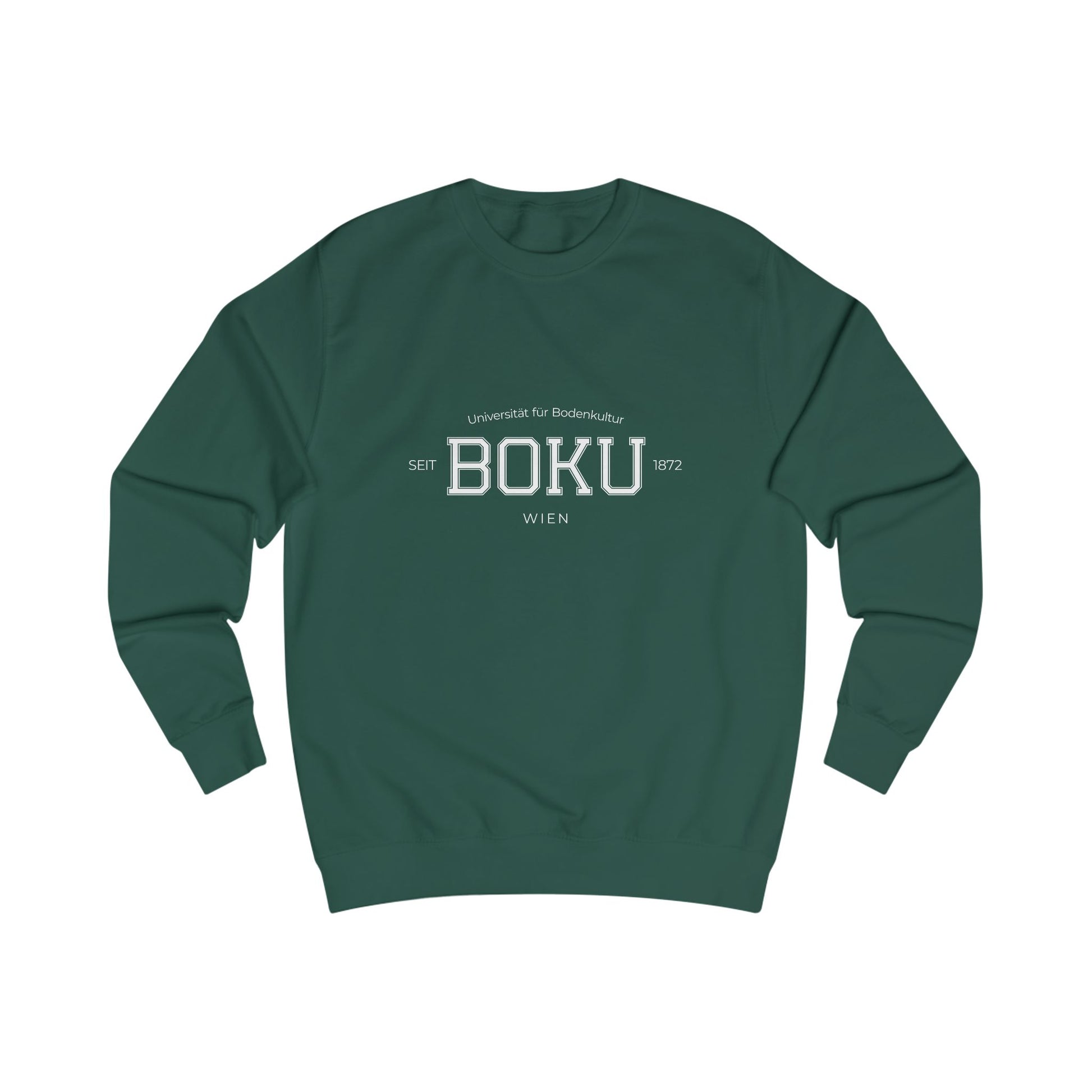 BOKU Wien College Sweater Grün - Campus Gwand