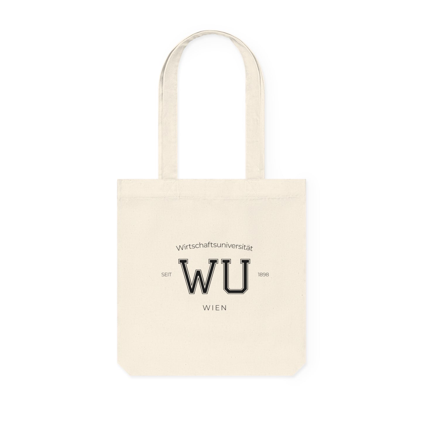 WU Wien College Logo Stofftasche