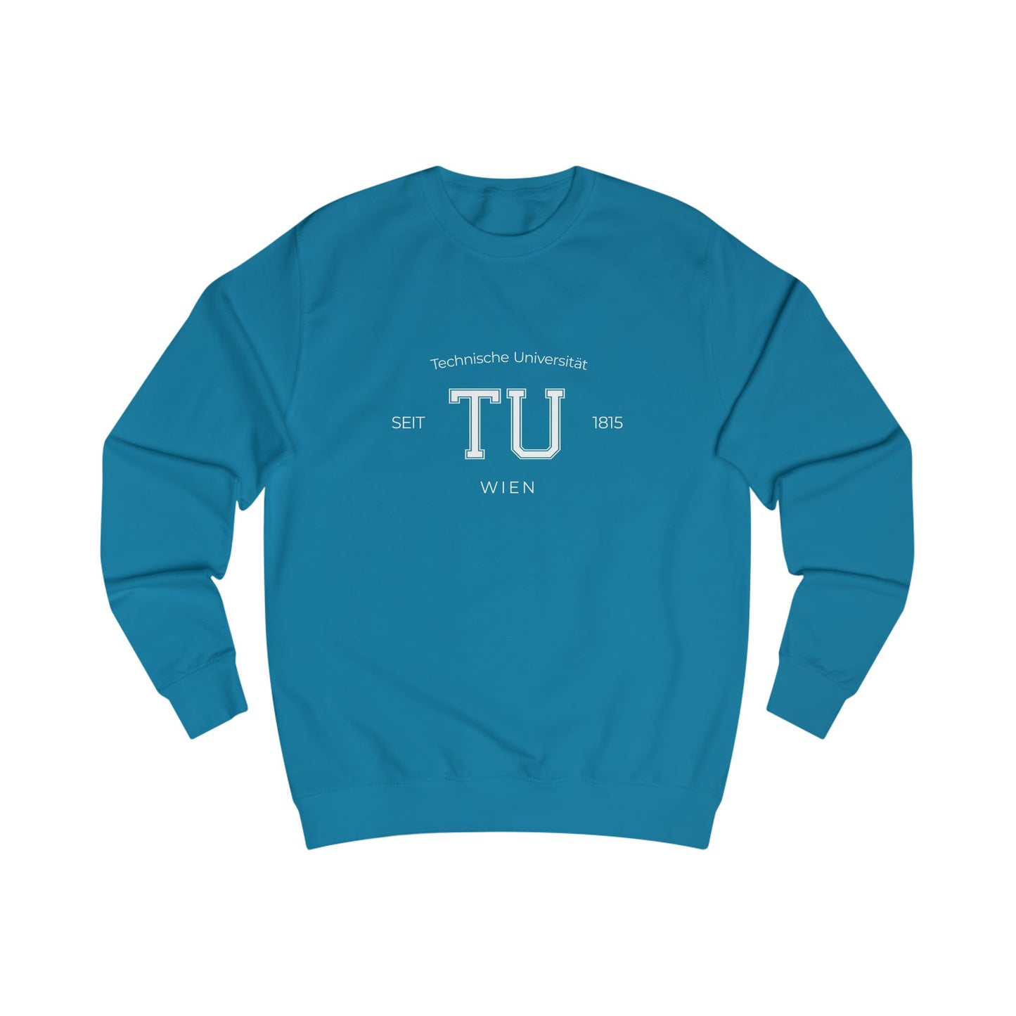 TU Wien College Sweater Blau