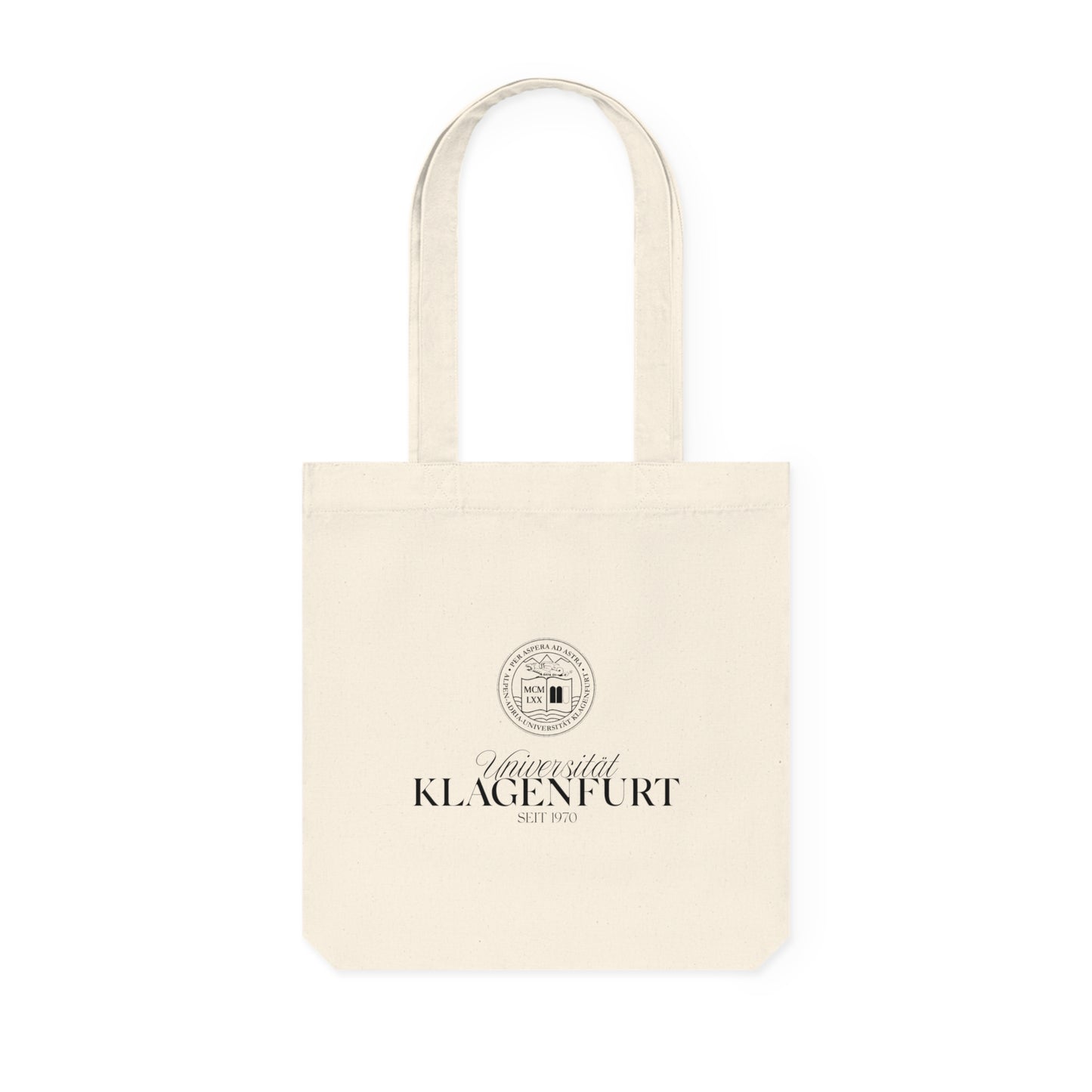 Uni Klagenfurt Siegel Logo Stofftasche