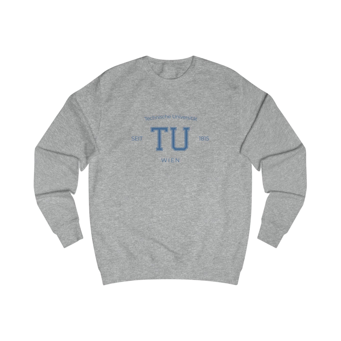 TU Wien College Sweater Grau