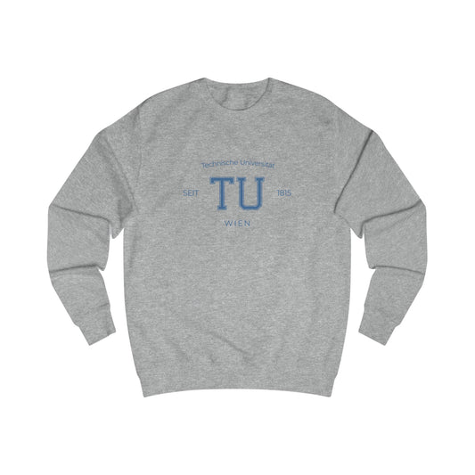 TU Wien College Sweater Grau