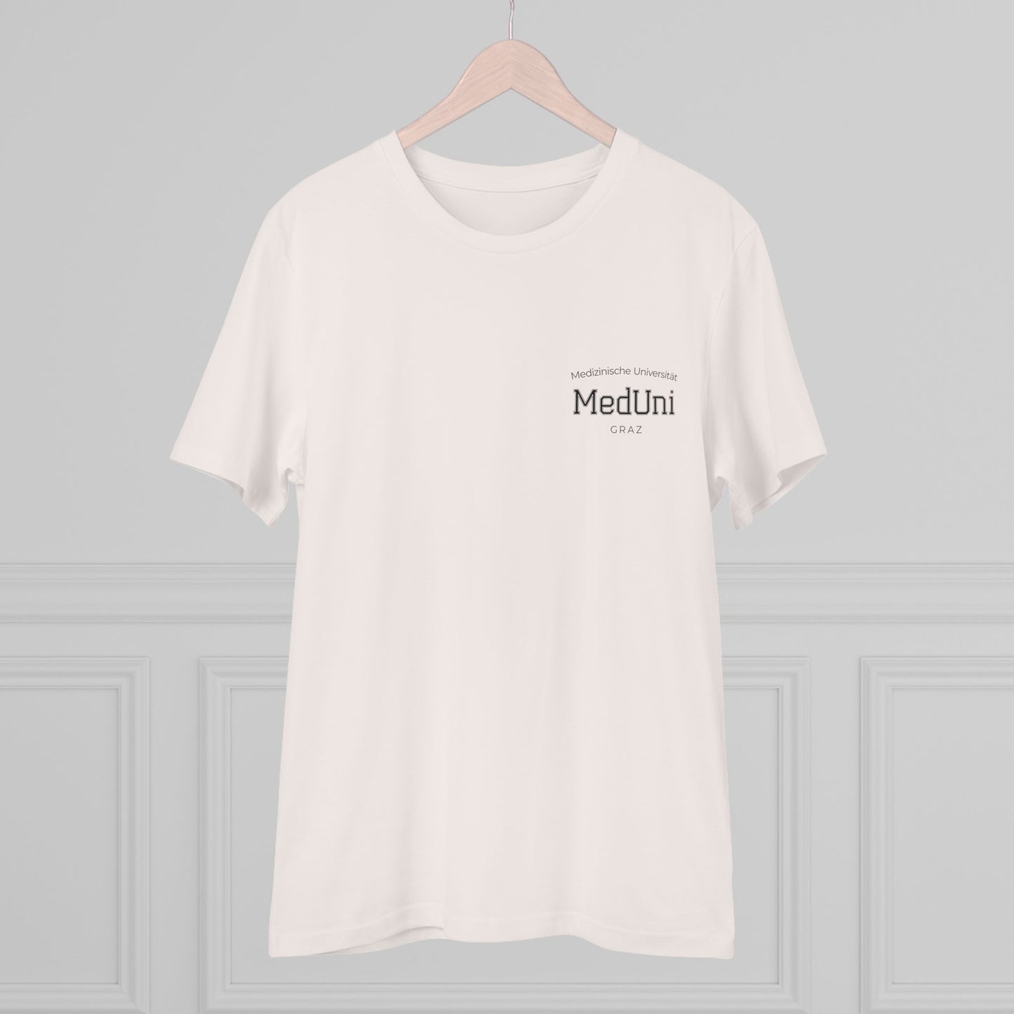 MedUni Graz College Logo T-shirt Vintage Weiß