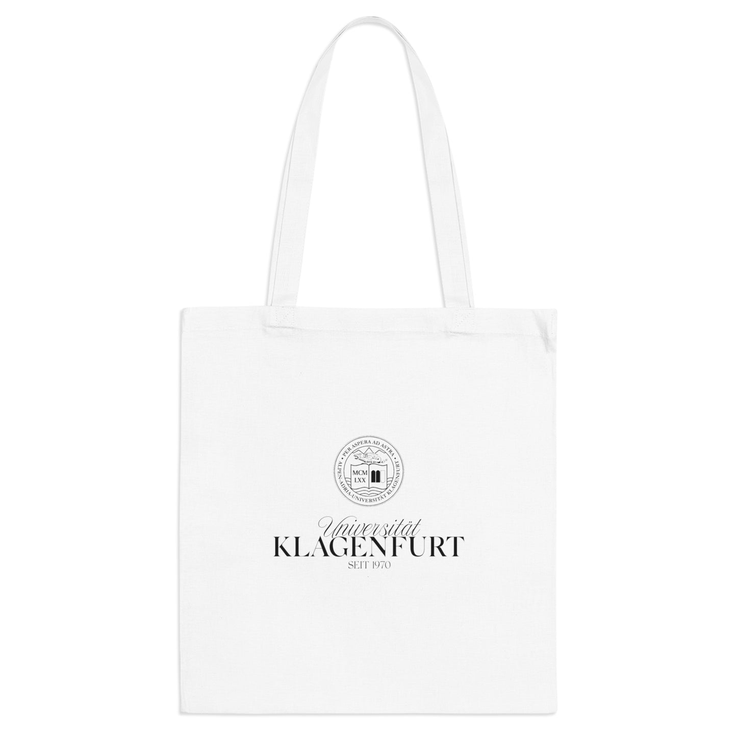 Uni Klagenfurt Siegel Logo Stofftasche
