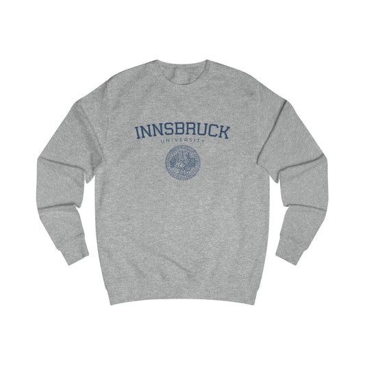 Uni Innsbruck College Logo Sweater Grau