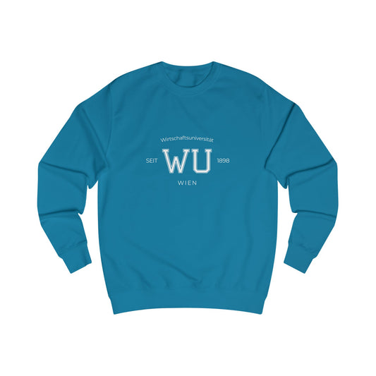 WU Wien College Sweater Blau