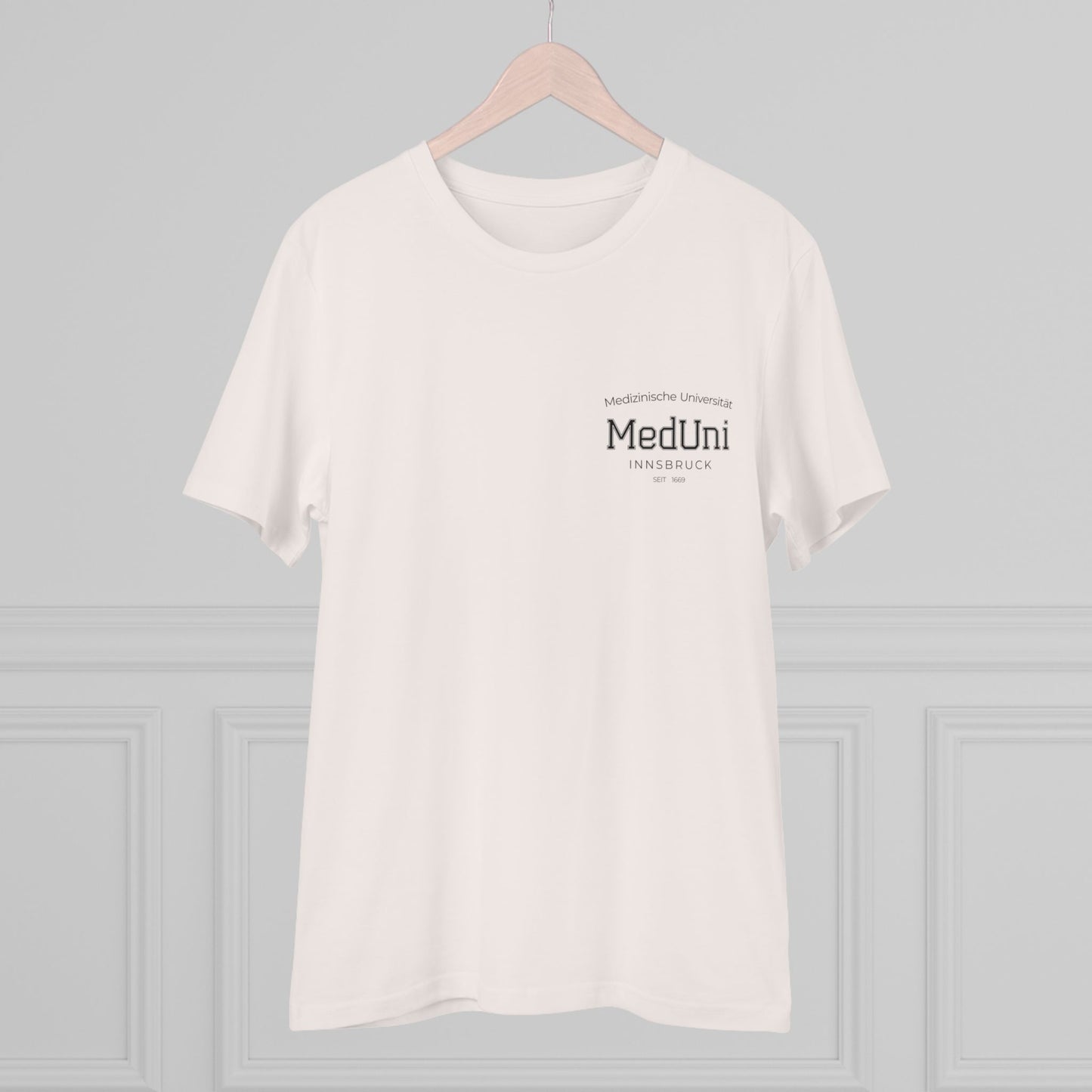 MedUni Innsbruck College Logo T-shirt Vintage Weiß