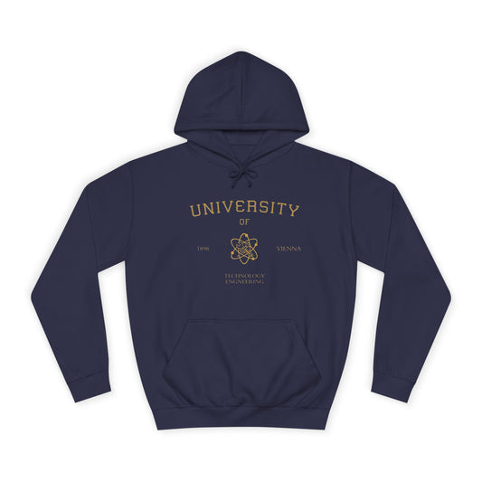 Technik Wien College Hoodie Blau