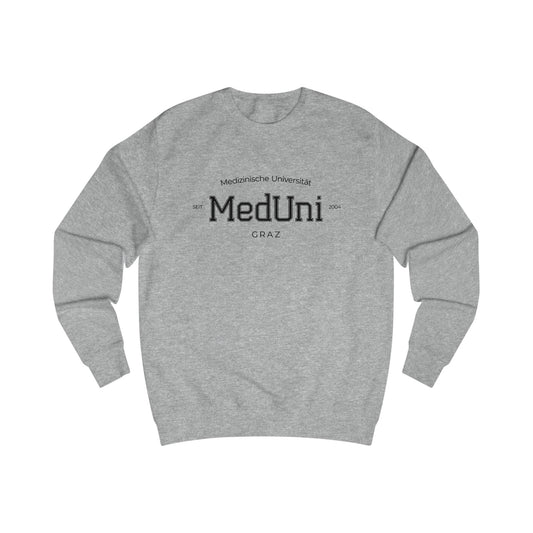 MedUni Graz College Logo Sweatshirt Grau