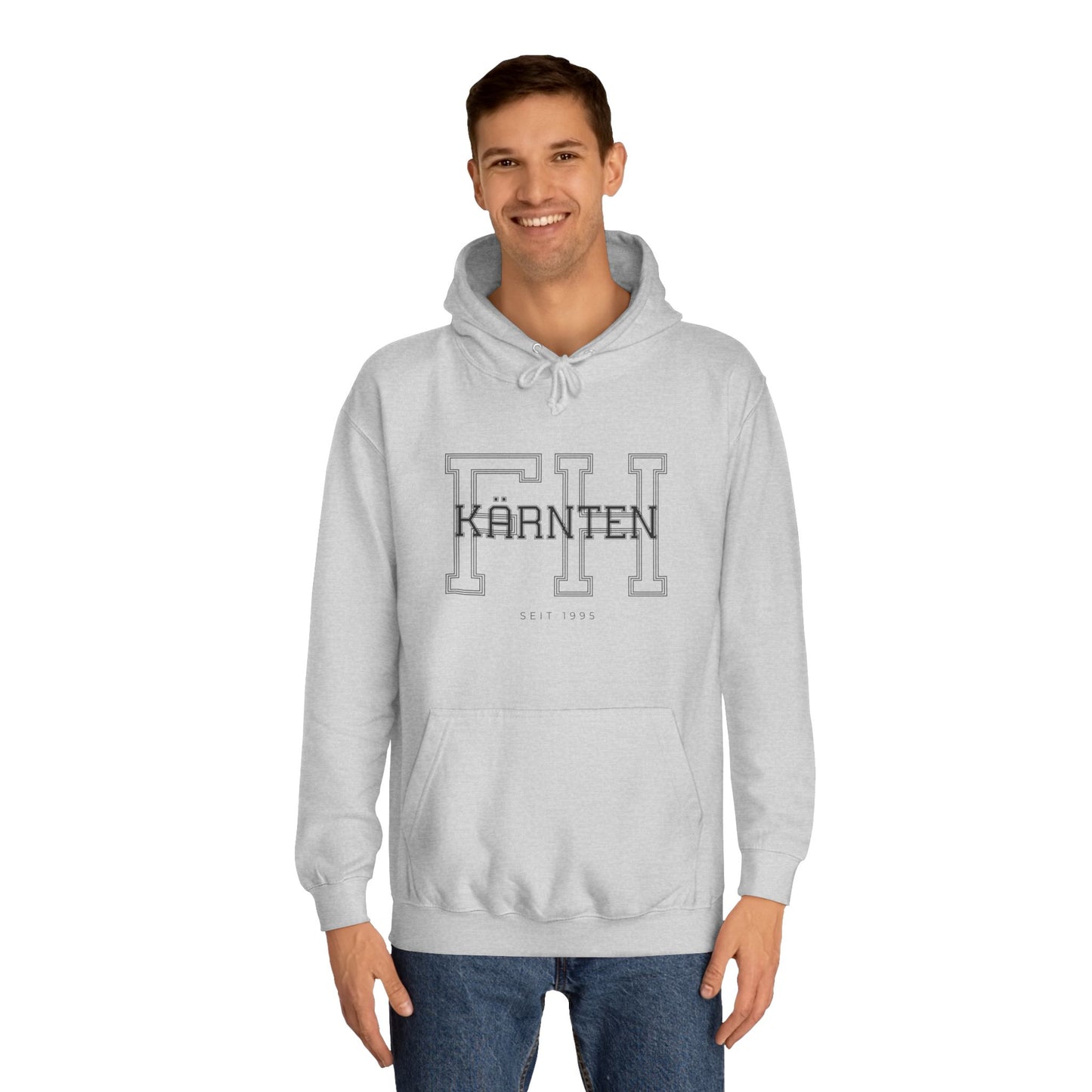 FH Kärnten Standard Hoodie Grau